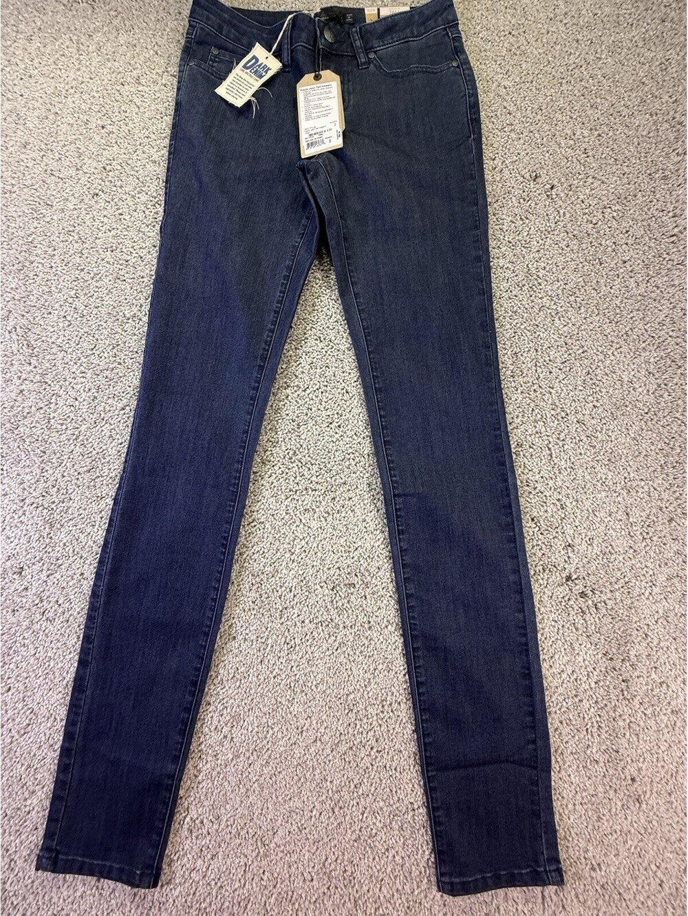 NWT Prana Women’s Kayla Jeans Size 2/26 Tall 36 Inseam Blue